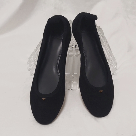 Tory Burch Shoes - TORY BURCH EUC Suede Ballet Flats Slippers